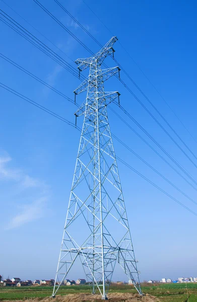 stock image Power transmission tower