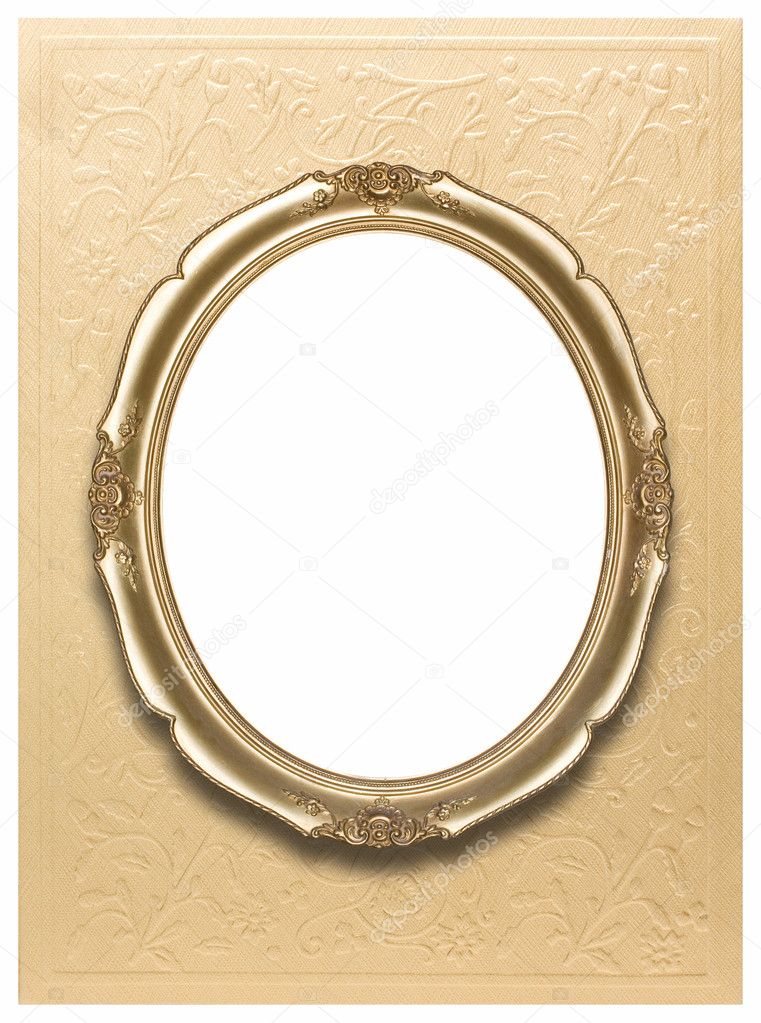 Oval photo frames (Clipping path!)