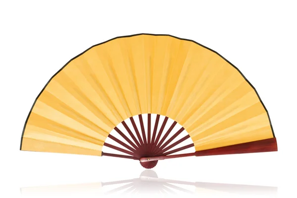 Chinese fan (Clipping path!) — Stock Photo, Image