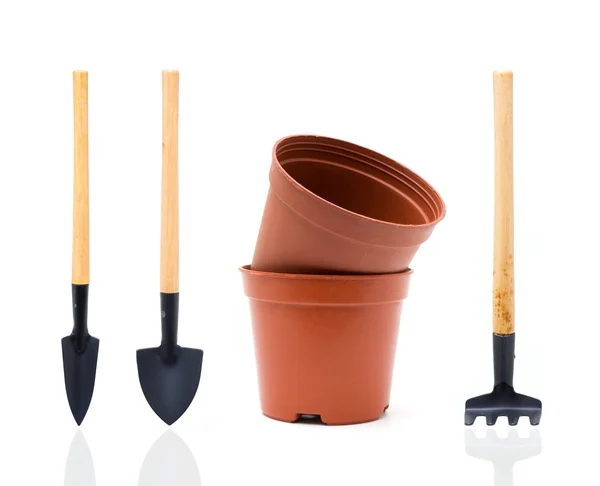 Garden tools (Clipping path!) — Stock Photo, Image