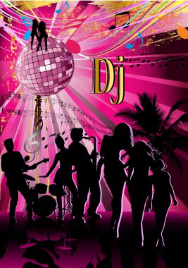 Disco club clipart