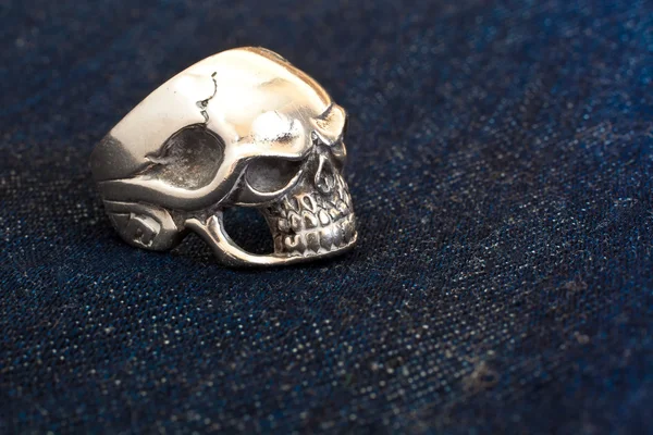 stock image Metal skull