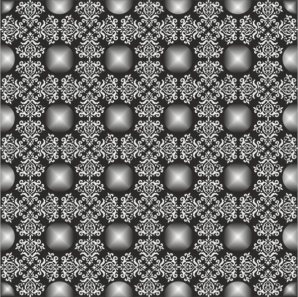 Modèle de tissu sans couture et motif léger — Image vectorielle