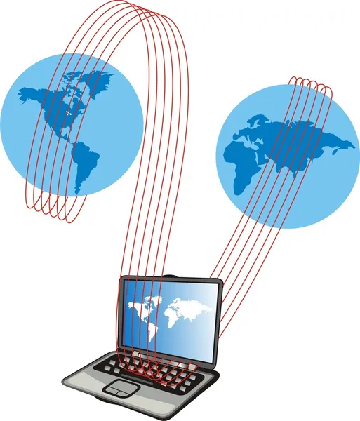 stock vector Communications universe