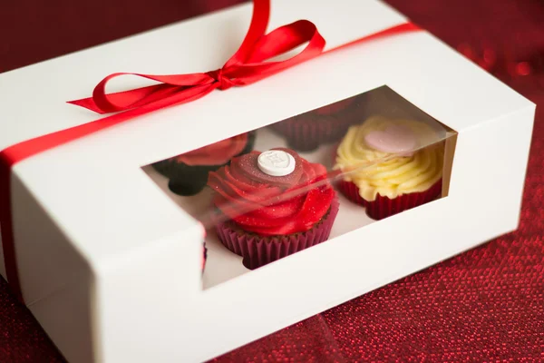 Valentines Cupcakes — Stock fotografie