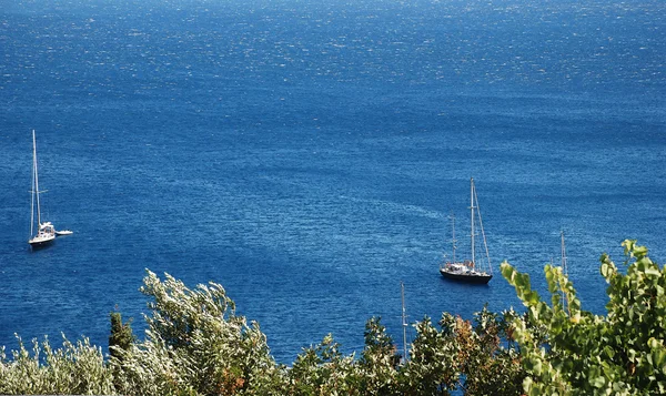 Landscape of the island of Corfu, Greece — Stock Photo, Image