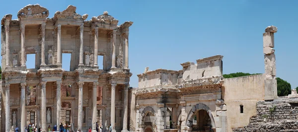 Biblioteka Celsjusza w efesus w pobliżu izmir — Zdjęcie stockowe