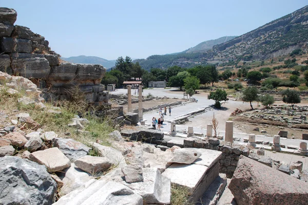 A helységben része Ephesus, Izmir, Törökország — Stock Fotó