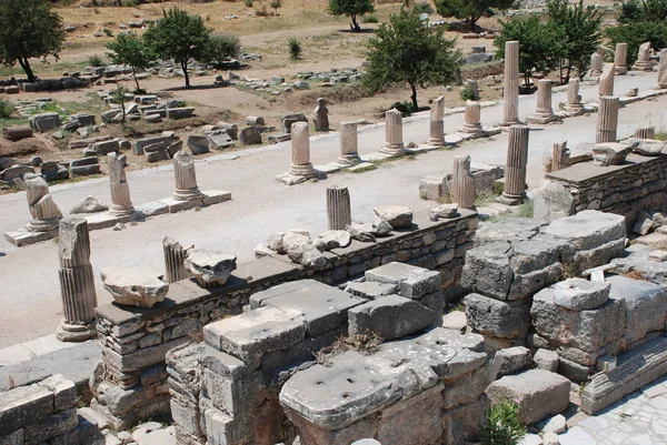 Частиною на тій місцевості Ефес, Ізмір, Туреччина — стокове фото