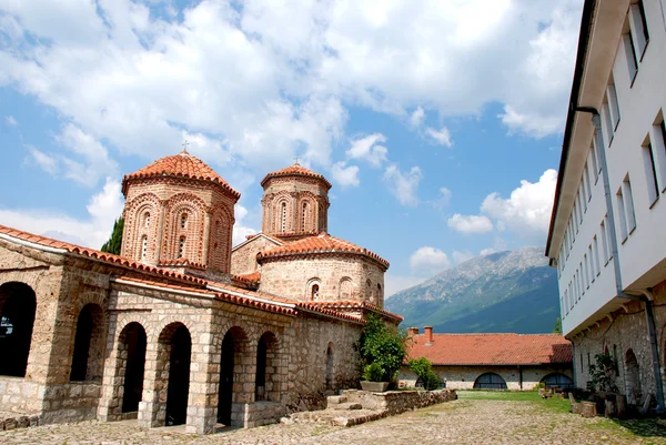 Klášter st. naum ohridski, ohrid, Makedonie — Stock fotografie