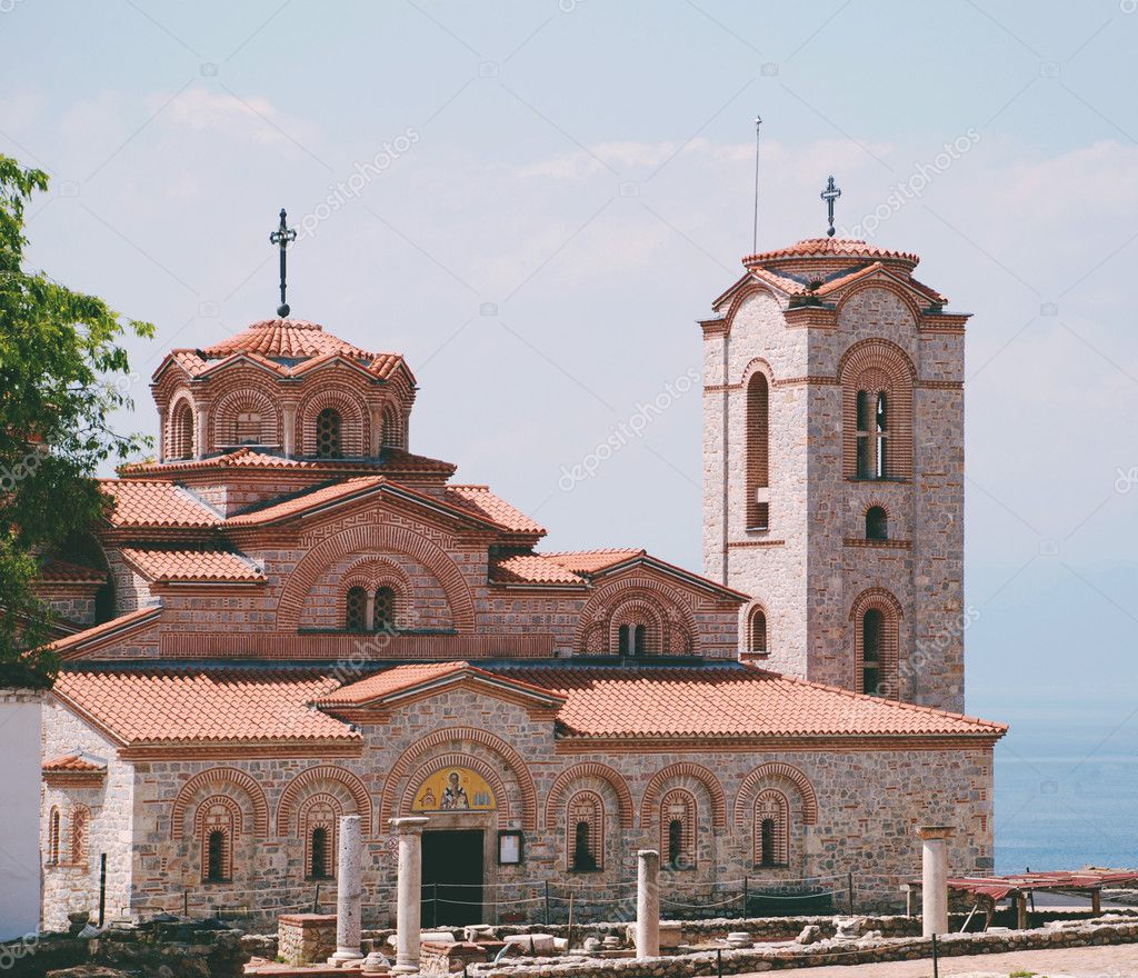 Church of St. Panteleimon , Ohrid, Macedonia — Stock Photo © twins #9569529