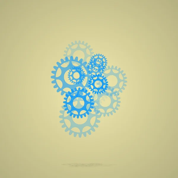 stock vector Abstract gears.