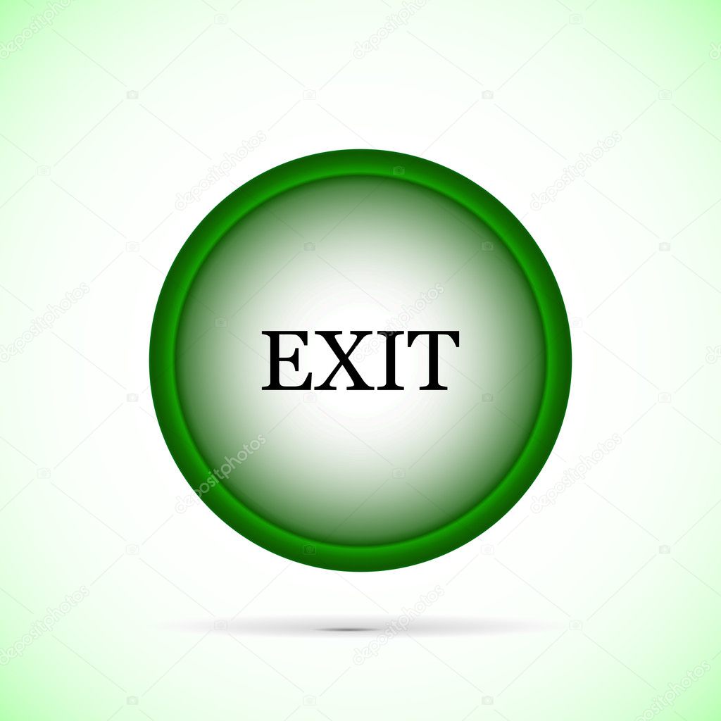 Exit sign.