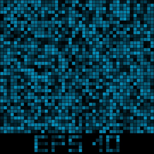 Abstraktní mozaikově modrá. — Stockový vektor
