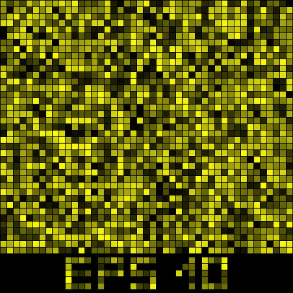 Résumé mosaïque jaune . — Image vectorielle