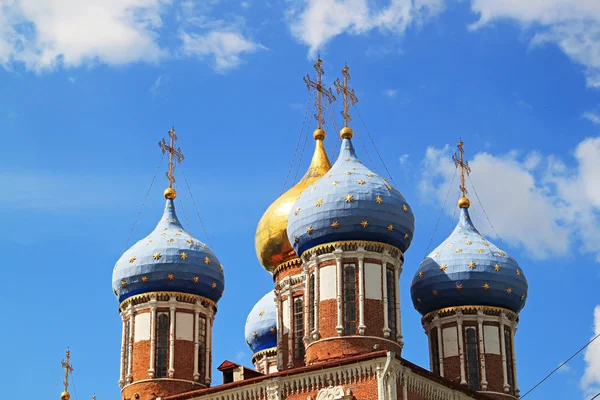Uma igreja ortodoxa — Fotografia de Stock