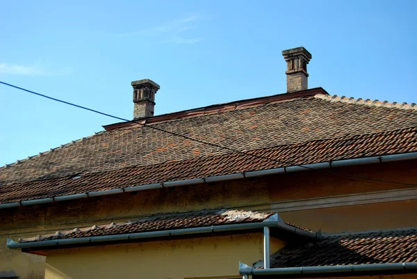 stock image Roof of the old house