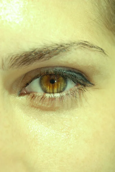 Vrouw oog — Stockfoto
