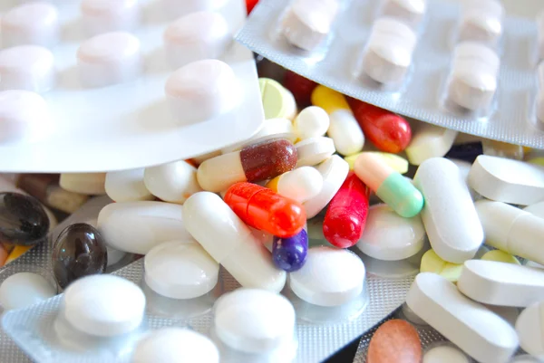 Pile of pills — Stock Photo, Image