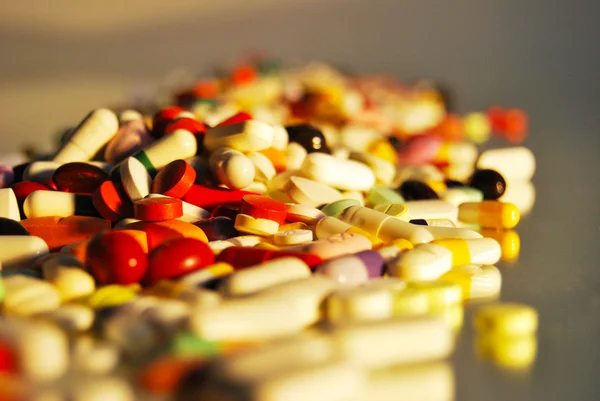 Capsules and pills — Stock Photo, Image