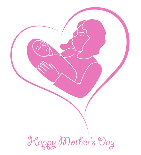 Stock vector Mother's Day Heart