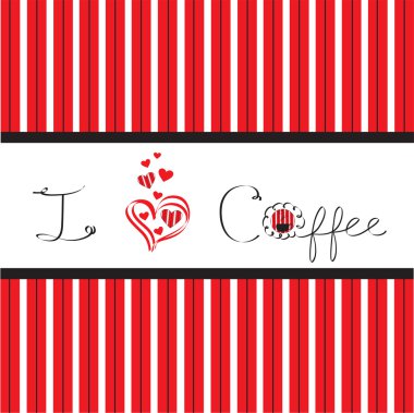 I love Coffee clipart