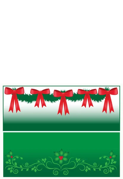 Christmas Banners — Stock Vector