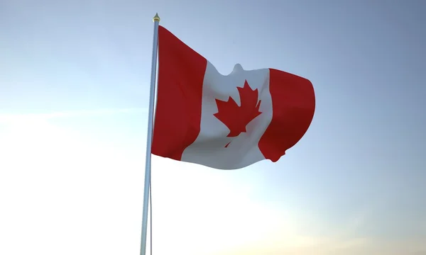 stock image Flag of Canada