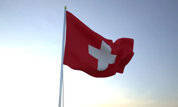 Schweiz 'flag - Stock-foto