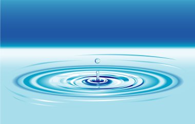 Water Drop background clipart