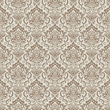 Seamless Classic Wallpaper Background clipart