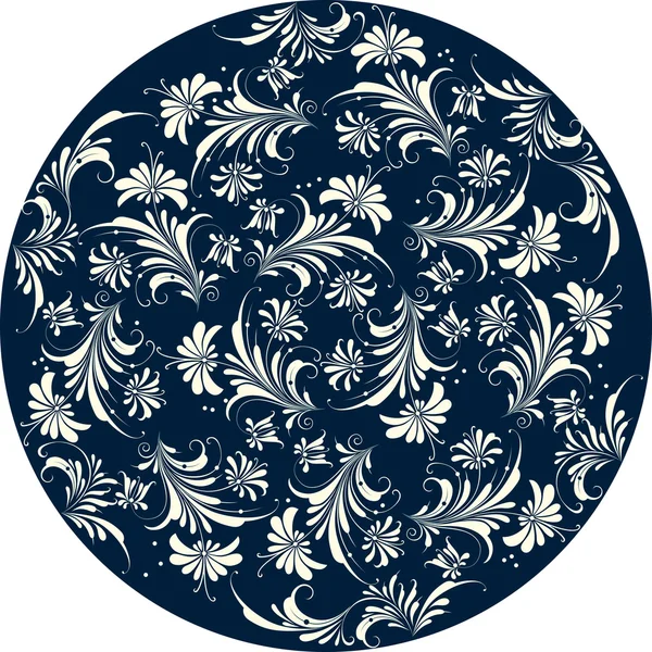 装飾的な花の背景 — ストックベクタ