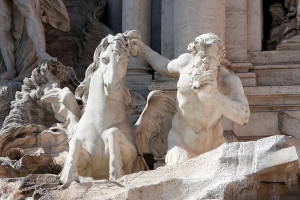 Fontana di Trevi Statua — Foto Stock