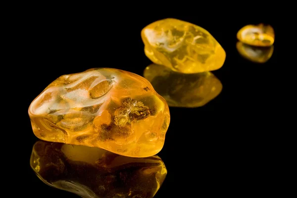Sessenta milhões de anos de idade Baltic Amber — Fotografia de Stock