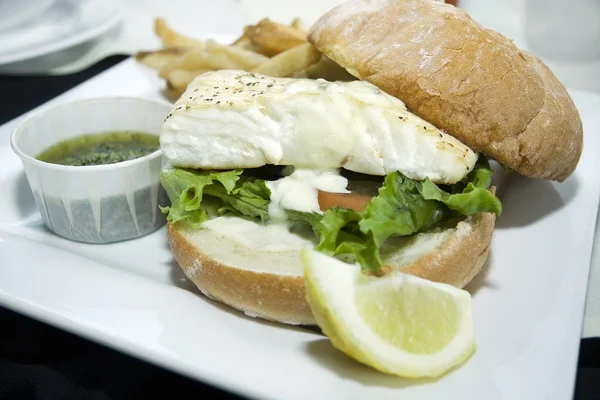 stock image Juicy Fish Burger