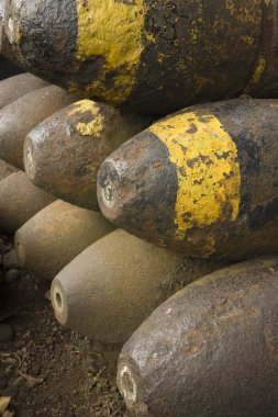 Old World War II Munitions clipart