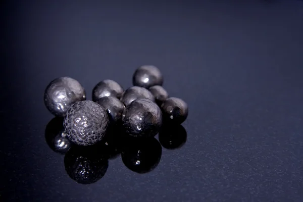 Esferas de níquel puro — Foto de Stock