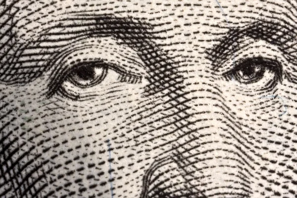 미국 달러 눈 — 스톡 사진