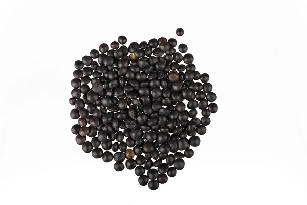 Black lentil — Stock Photo, Image