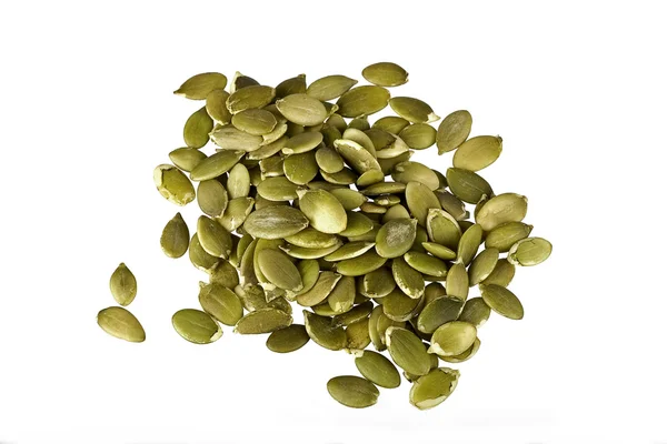 Organic pumpkin seeds — Stock Photo, Image
