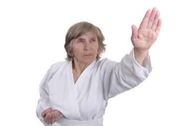 Martial arts for retired clipart