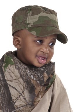 Child soldier clipart