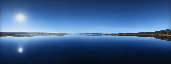 Panorama lac bleu Images De Stock Libres De Droits