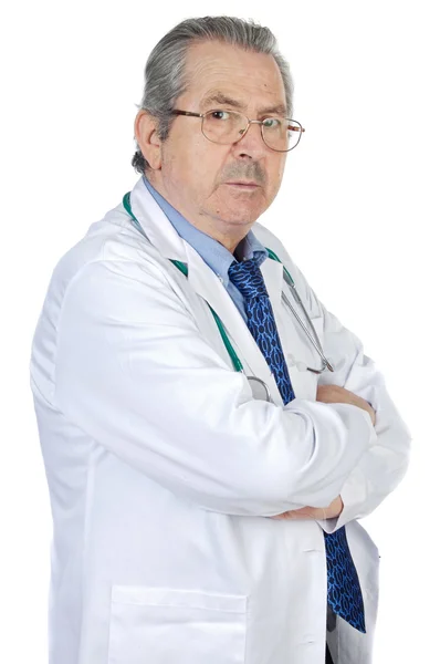 Médico idoso — Fotografia de Stock
