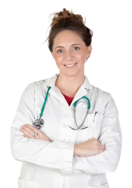 Mujer doctora hermosa —  Fotos de Stock