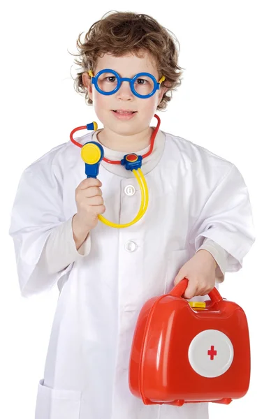 Adorable future doctor Royalty Free Stock Images