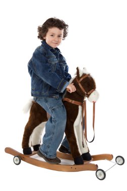 Cowboy baby clipart