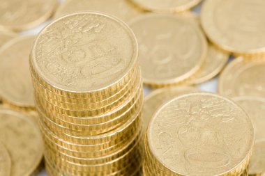 Makro birçok euro cent sikke