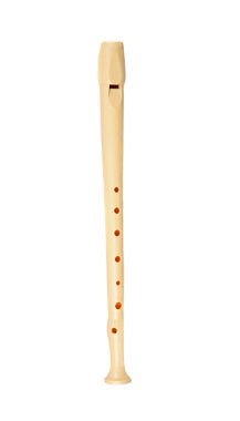 Wind instrument: the flute clipart