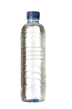 plastik şişe su dolu